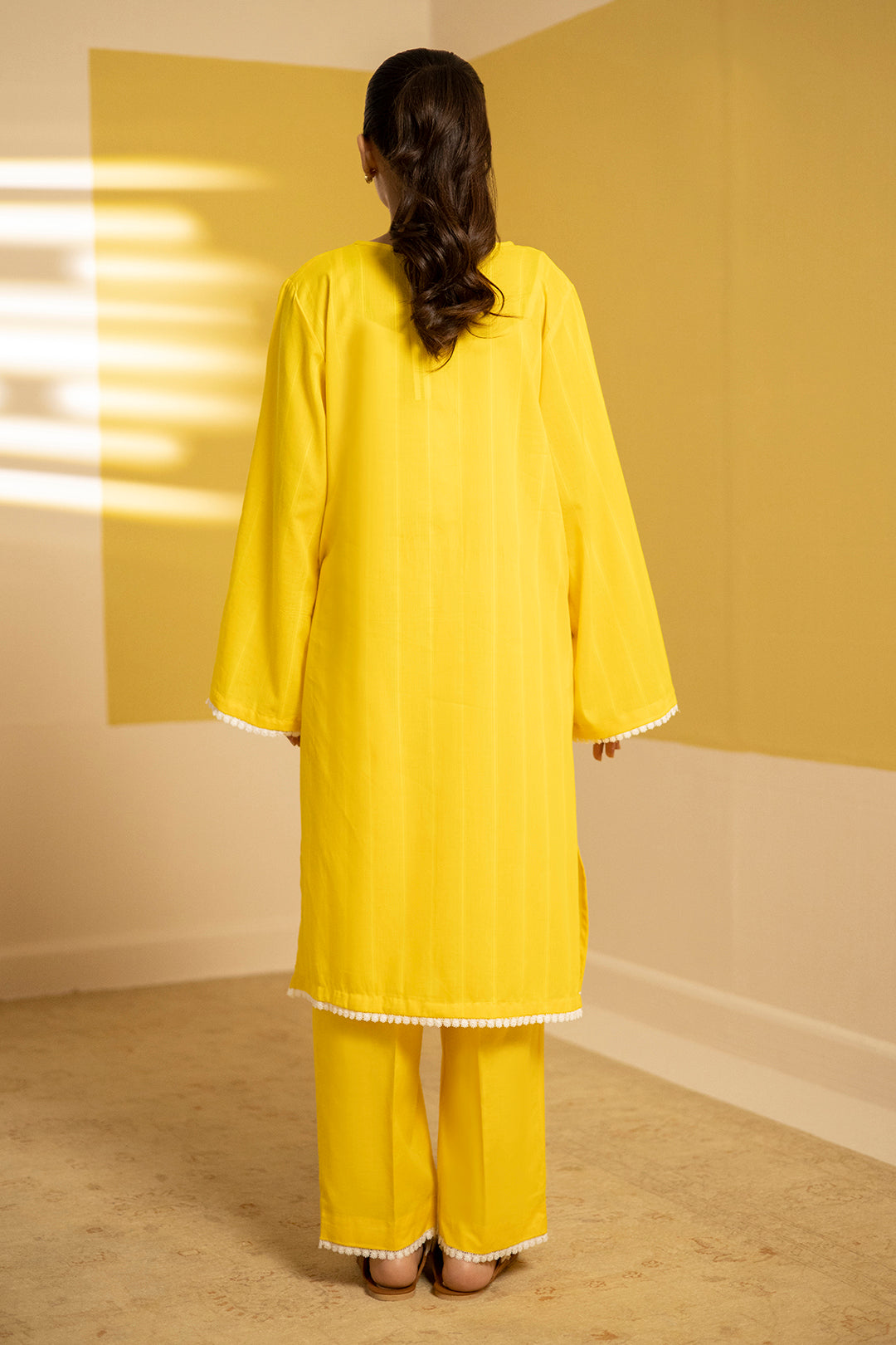 Zellbury | Summer Pret | Kurta Trouser - 2093 -  Zellbury Women Essential Pret - Original Designer Dress - House of Maryam
