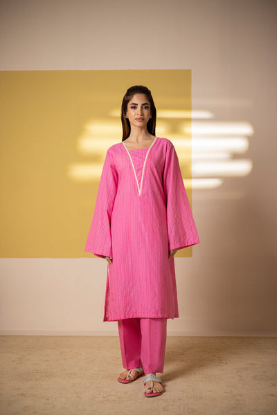 Zellbury | Summer Pret | Embroidered Kurta Trouser - 2094 -  Zellbury Women Essential Pret - Original Designer Dress - House of Maryam