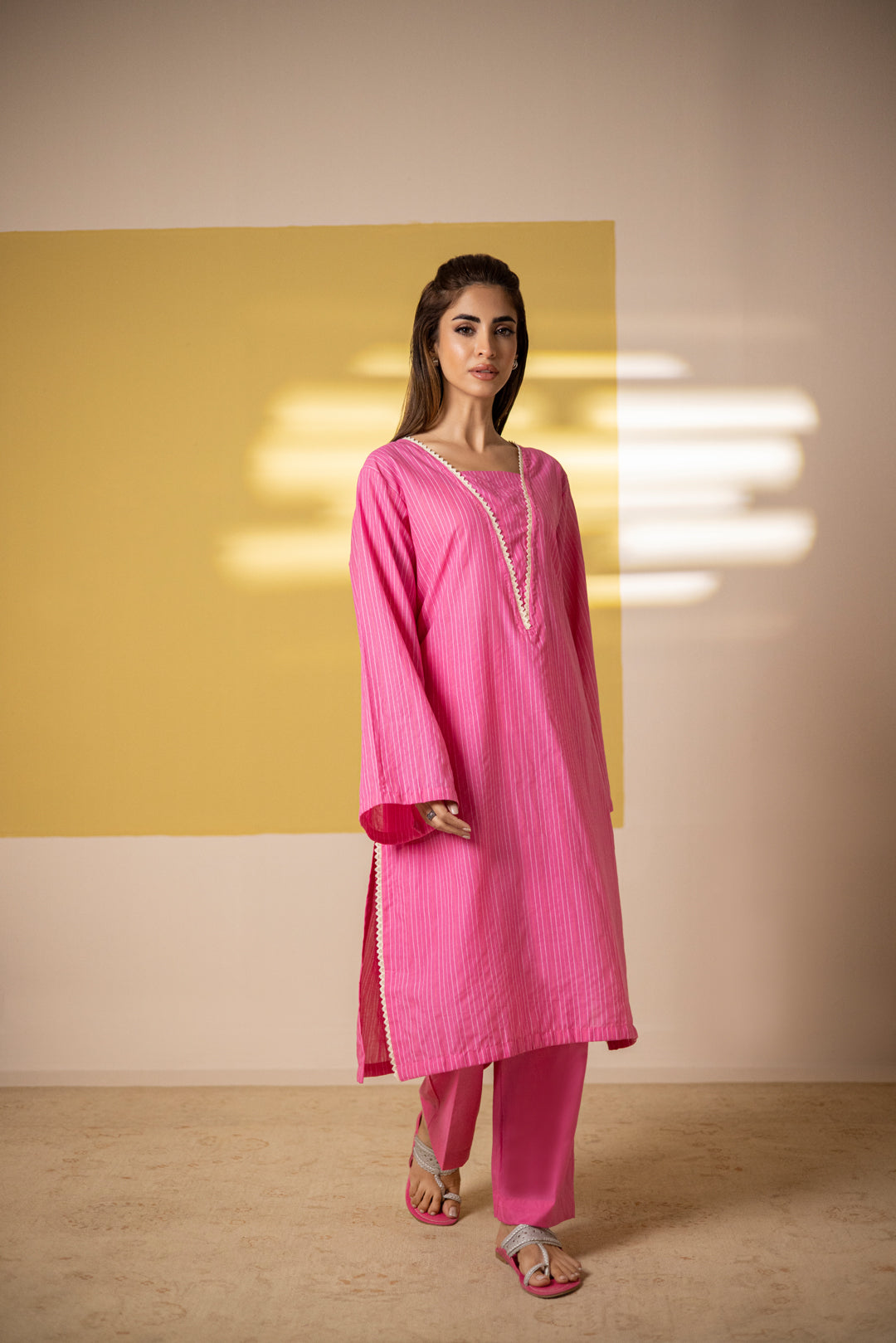 Zellbury | Summer Pret | Embroidered Kurta Trouser - 2094 -  Zellbury Women Essential Pret - Original Designer Dress - House of Maryam