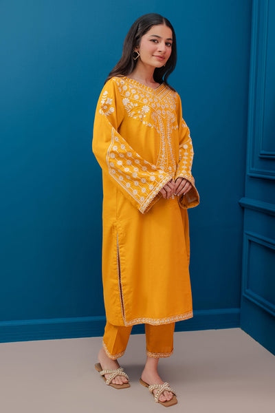 Zellbury | Summer Pret | Embroidered Kurta Trouser - 2122 -  Zellbury Women Signature Pret - Original Designer Dress - House of Maryam