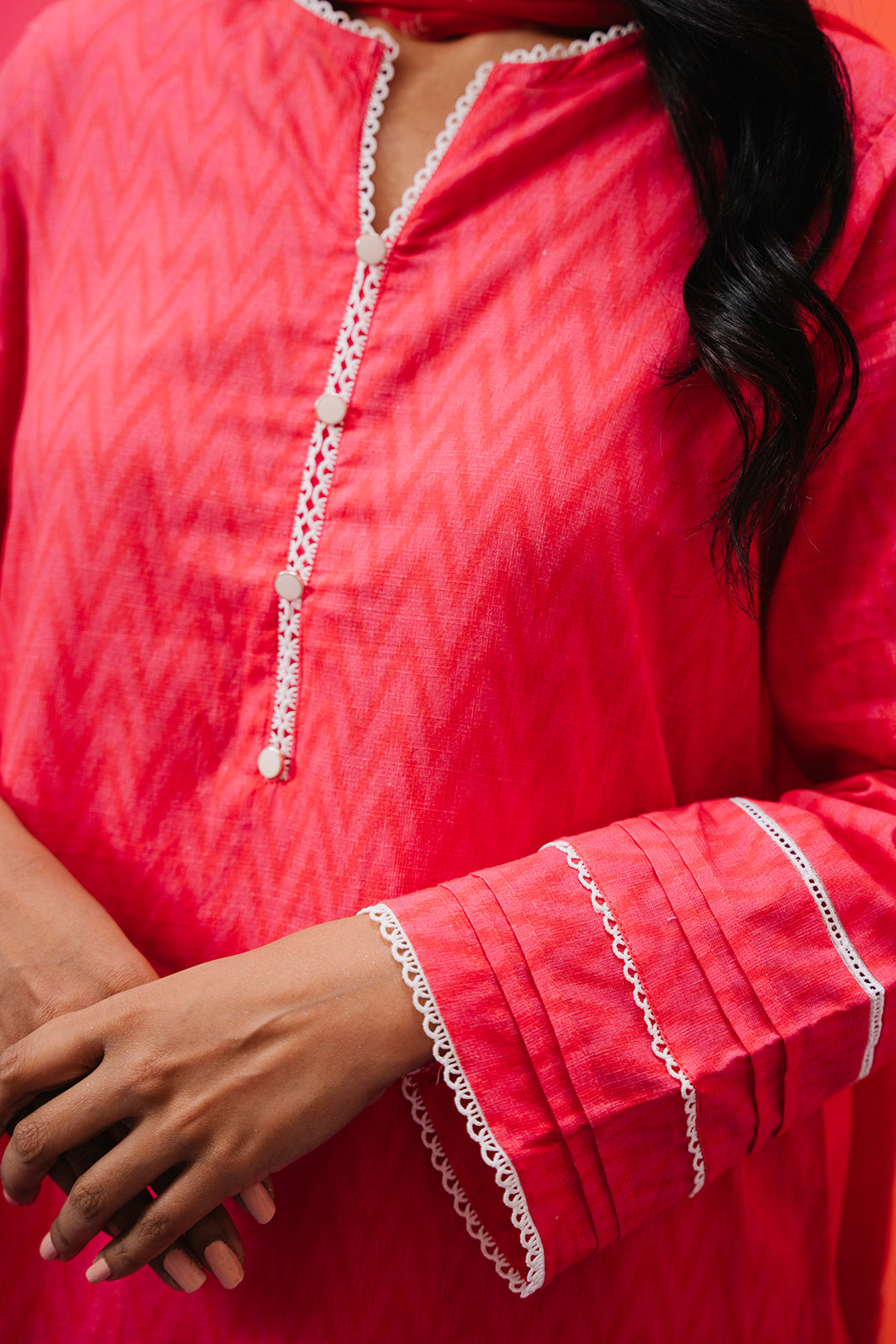 Zellbury | Summer Pret | Kurta Dupatta Trouser - 1525 -  Zellbury Women Essential Pret - Original Designer Dress - House of Maryam