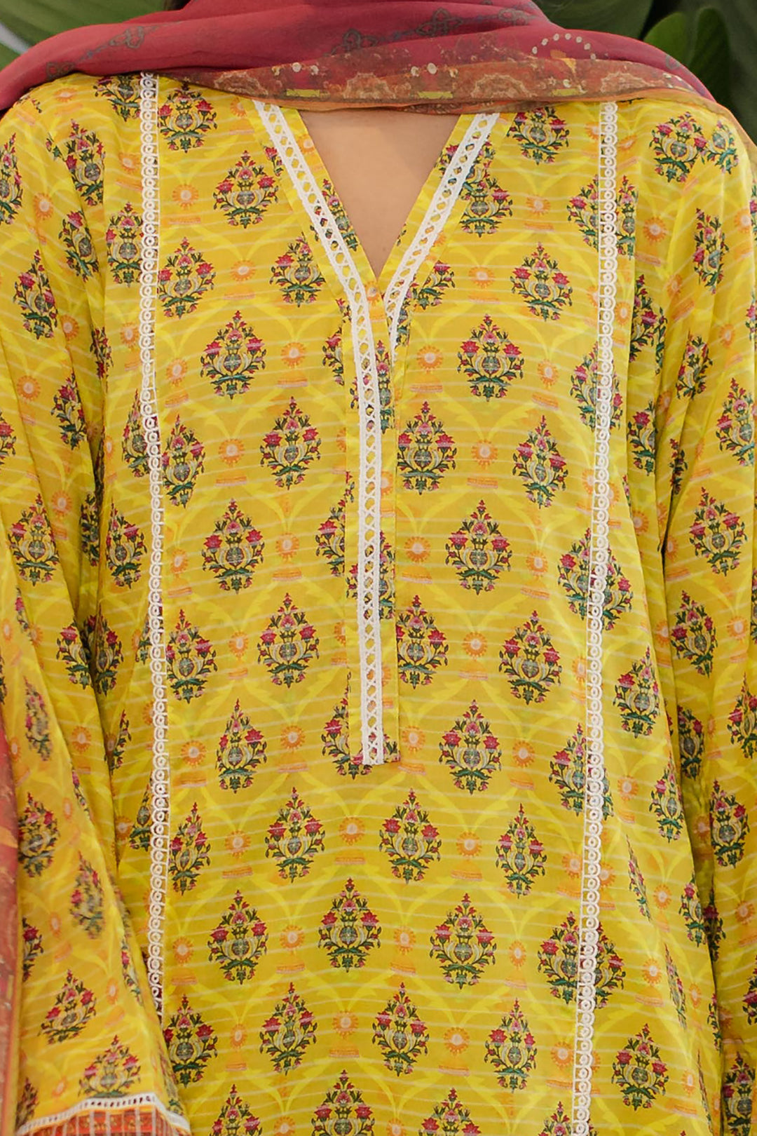 Zellbury | Summer Pret | Kurta Dupatta Trouser - 1746 -  Zellbury Women Essential Pret - Original Designer Dress - House of Maryam