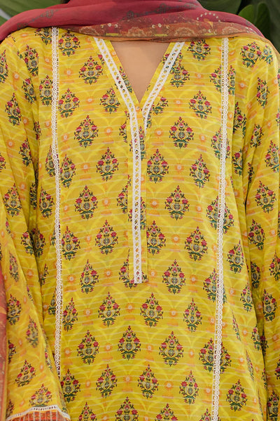 Zellbury | Summer Pret | Kurta Dupatta Trouser - 1746 -  Zellbury Women Essential Pret - Original Designer Dress - House of Maryam