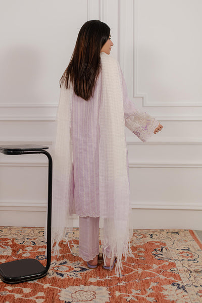 Zellbury | Summer Pret | Embroidered Kurta Dupatta Trouser - 2000 -  Zellbury Women Signature Pret - Original Designer Dress - House of Maryam