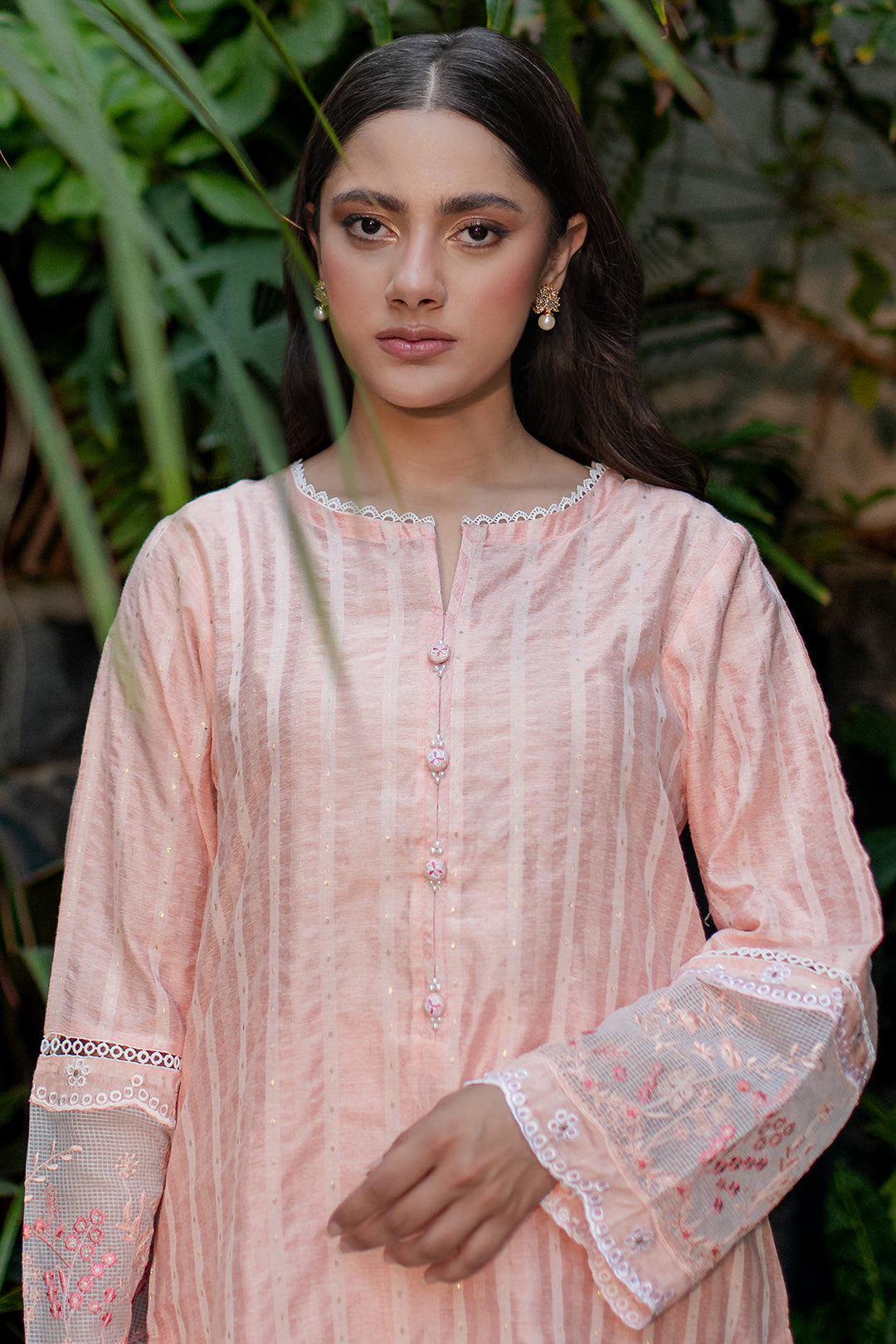 Zellbury | Summer Pret | Embroidered Kurta Dupatta Trouser - 2001 -  Zellbury Women Signature Pret - Original Designer Dress - House of Maryam