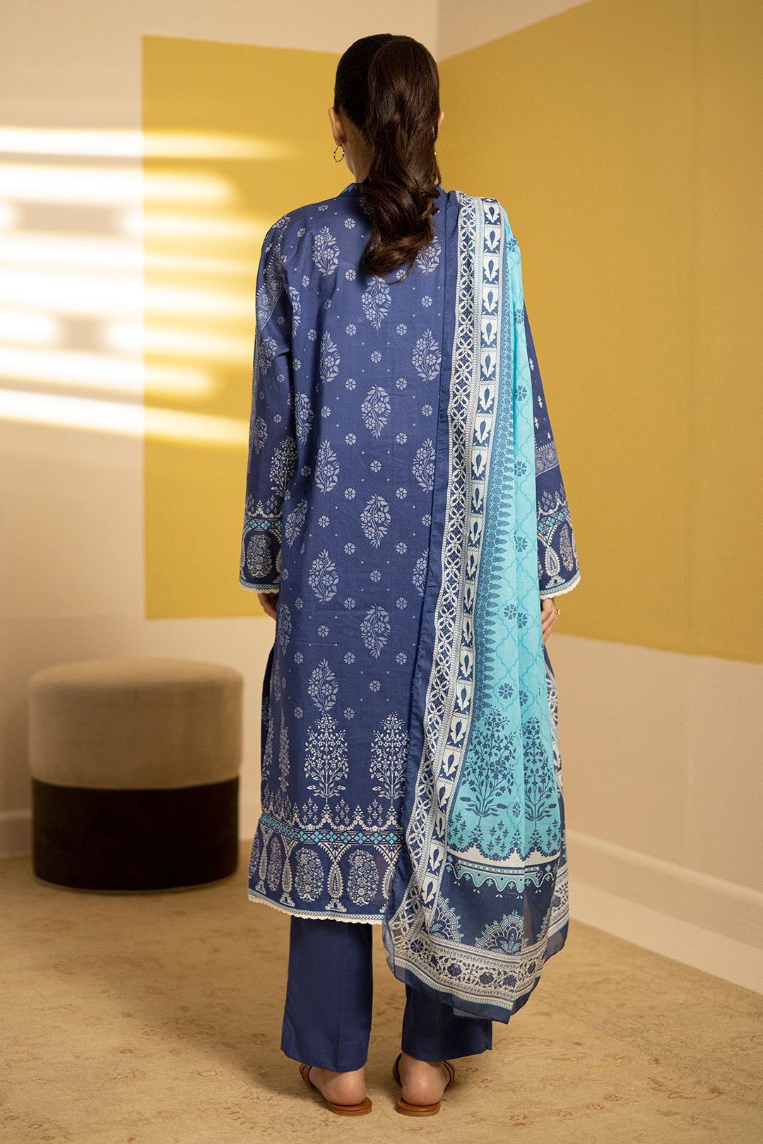 Zellbury | Summer Pret | Kurta Dupatta Trouser - 2102 -  Zellbury Women Essential Pret - Original Designer Dress - House of Maryam
