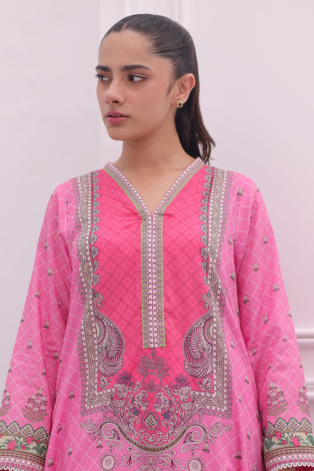 Zellbury | Summer Pret | Kurta Dupatta Trouser - 2106 -  Zellbury Women Essential Pret - Original Designer Dress - House of Maryam