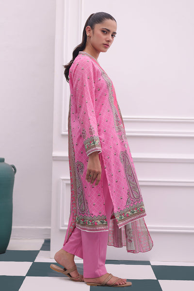 Zellbury | Summer Pret | Kurta Dupatta Trouser - 2106 -  Zellbury Women Essential Pret - Original Designer Dress - House of Maryam