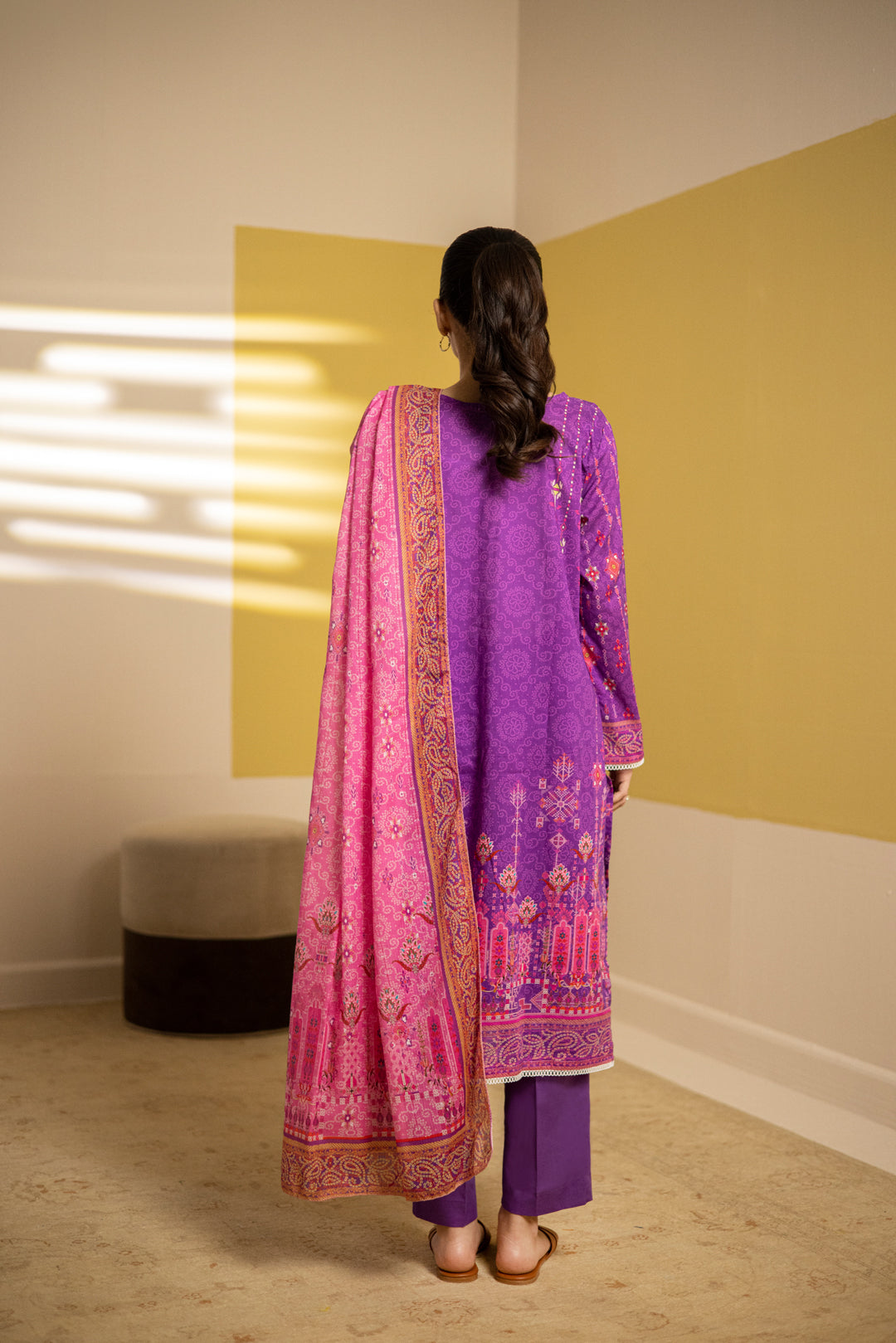 Zellbury | Summer Pret | Kurta Dupatta Trouser - 2110 -  Zellbury Women Essential Pret - Original Designer Dress - House of Maryam