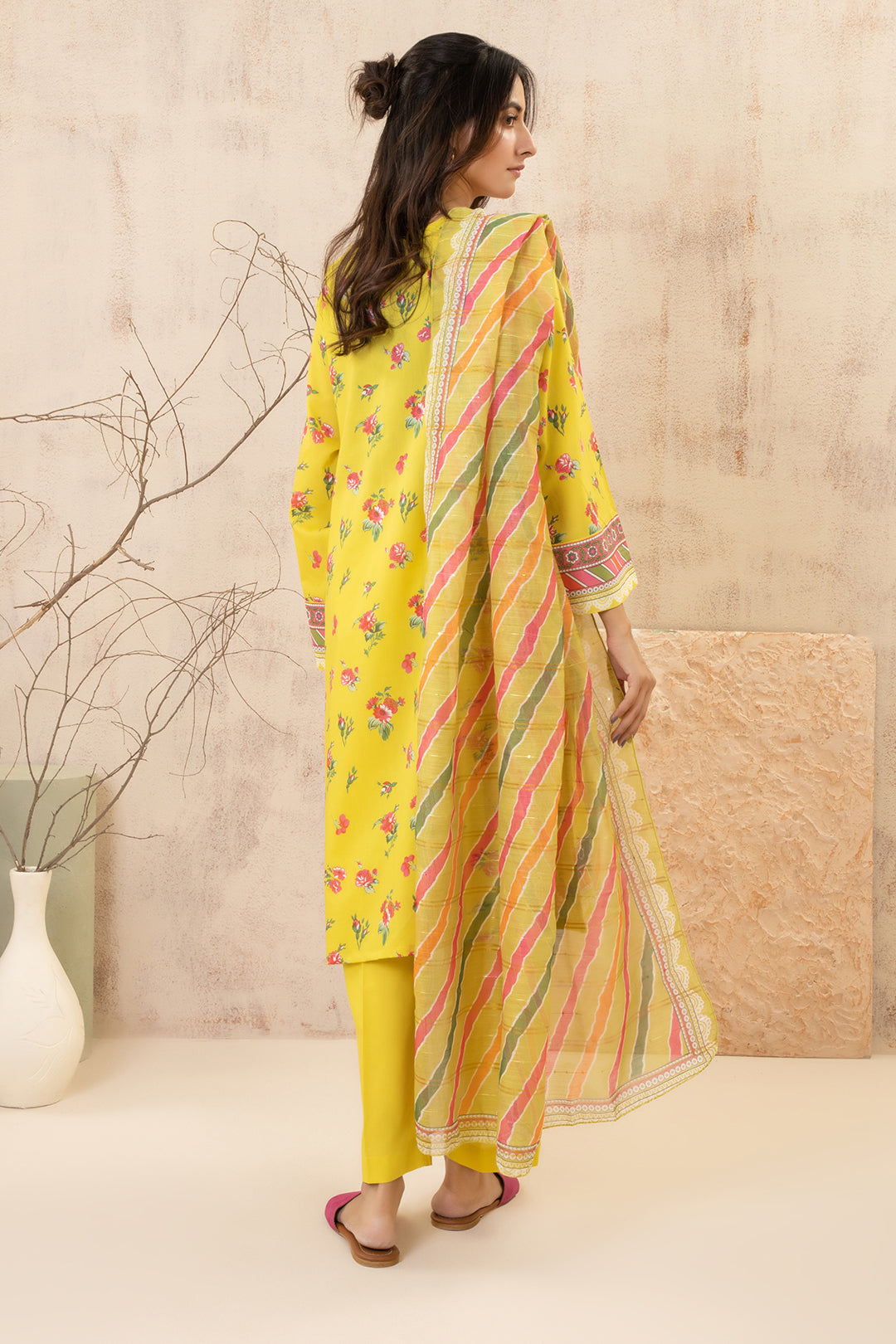 Zellbury | Summer Pret | Kurta Dupatta Trouser - 2111 -  Zellbury Women Essential Pret - Original Designer Dress - House of Maryam