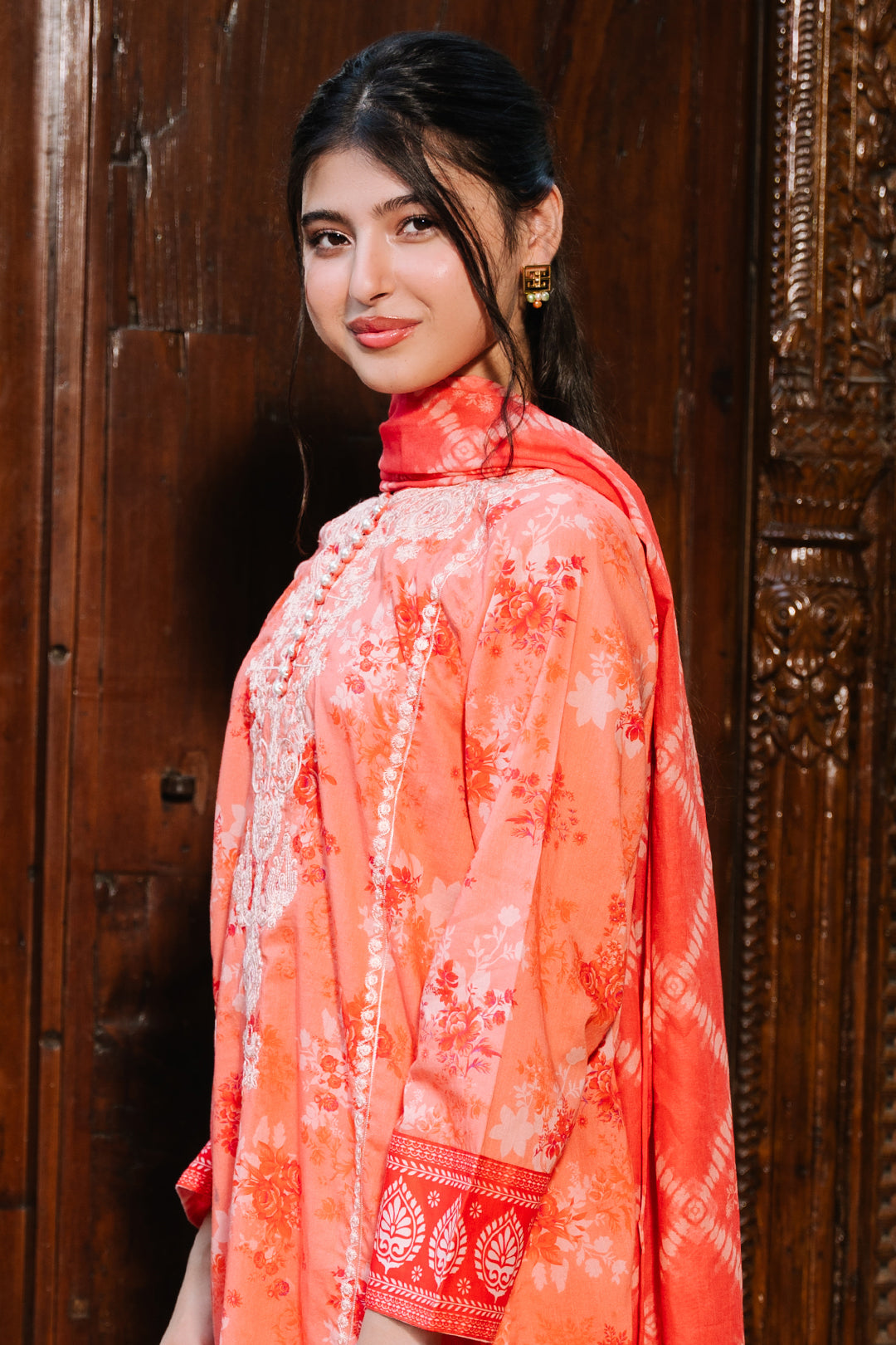 Zellbury | Summer Pret | Embroidered Kurta Dupatta Trouser - 2115 -  Zellbury Women Essential Pret - Original Designer Dress - House of Maryam