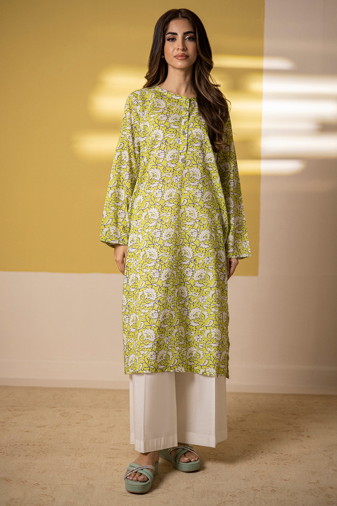 Zellbury | Summer Pret | Kurta - 1401 -  Zellbury Women Essential Pret -  House of Maryam