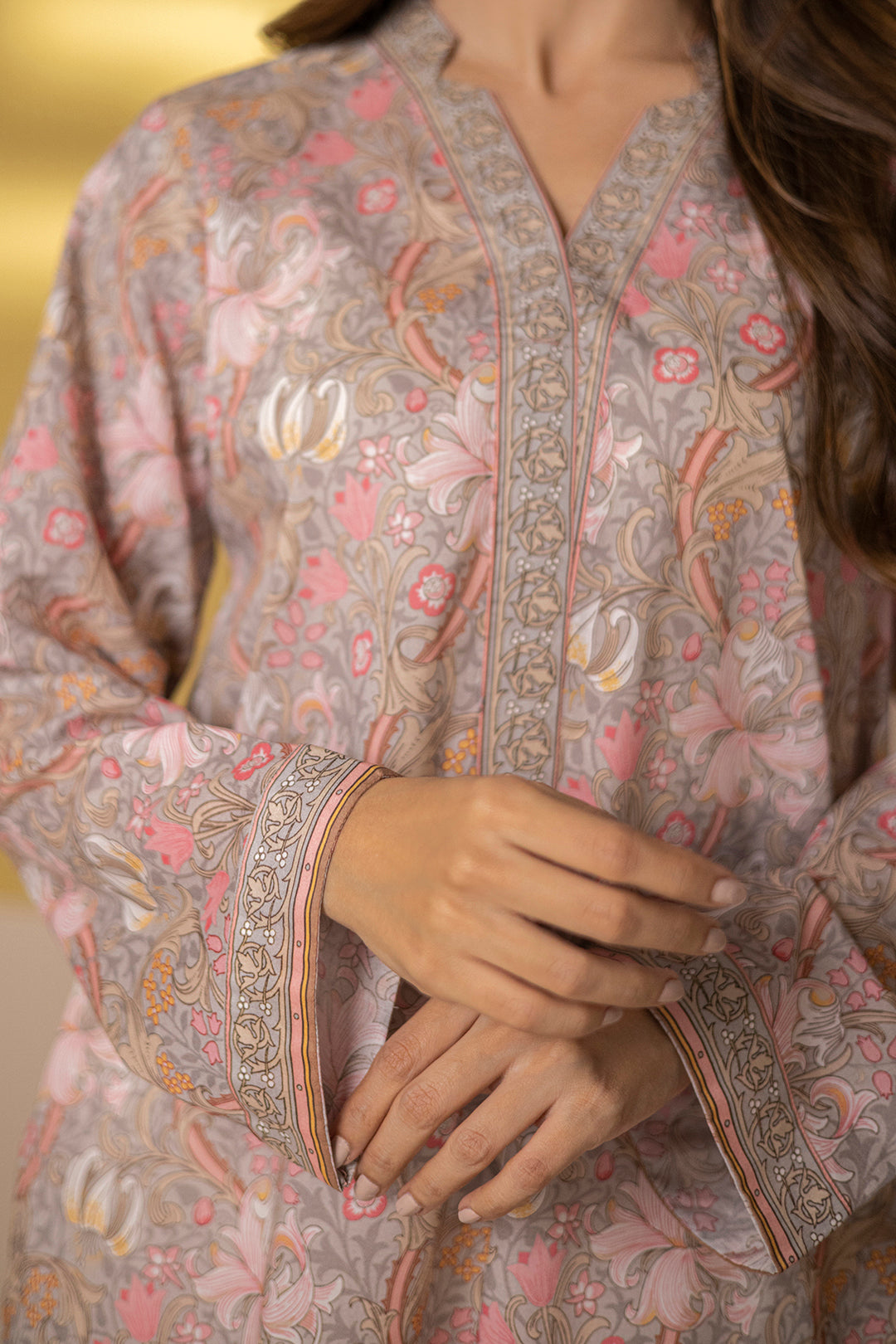 Zellbury | Summer Pret | Kurta - 1404 -  Zellbury Women Essential Pret - Original Designer Dress - House of Maryam