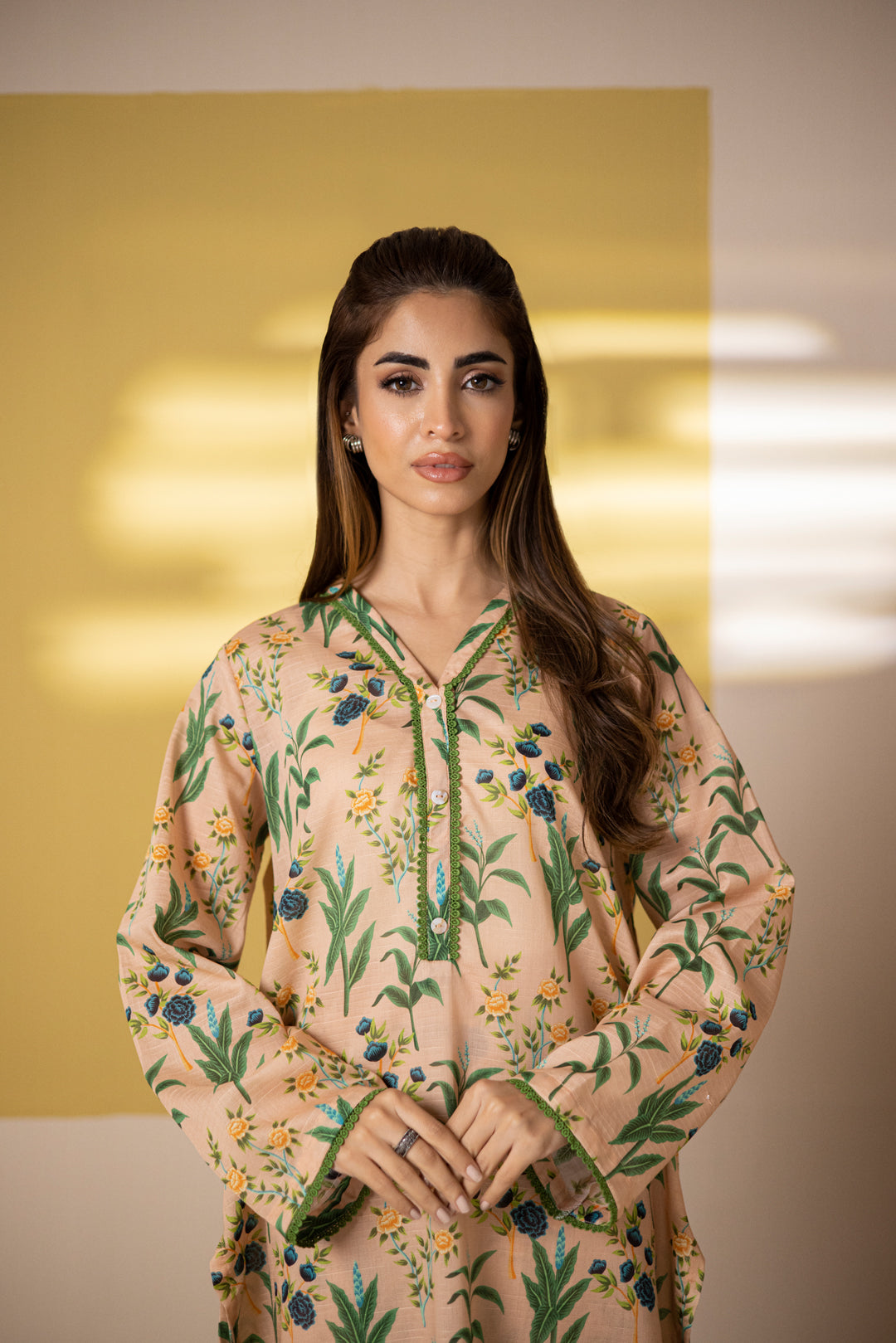 Zellbury | Summer Pret | Kurta Trouser - 1443 -  Zellbury Women Essential Pret - Original Designer Dress - House of Maryam