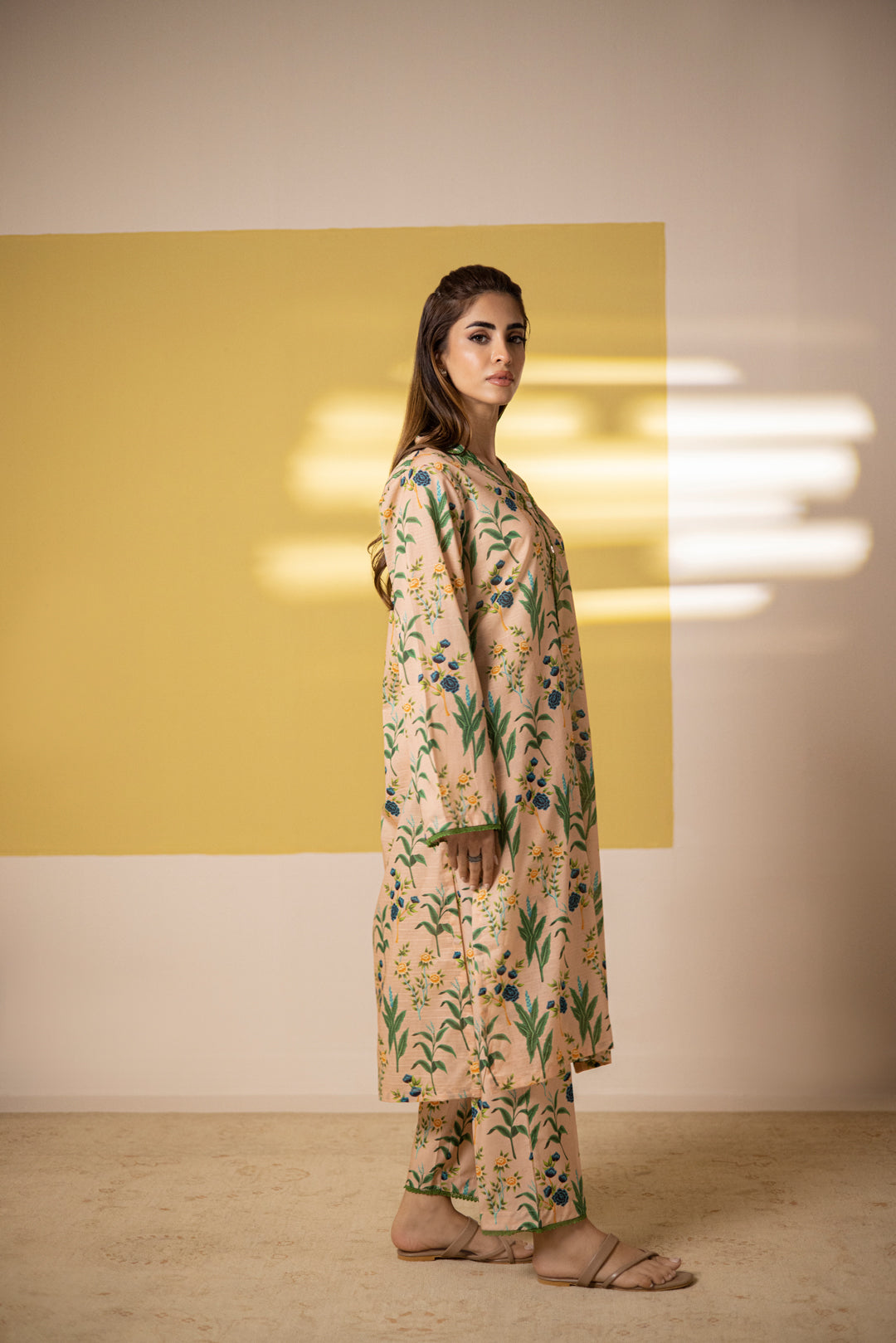 Zellbury | Summer Pret | Kurta Trouser - 1443 -  Zellbury Women Essential Pret - Original Designer Dress - House of Maryam