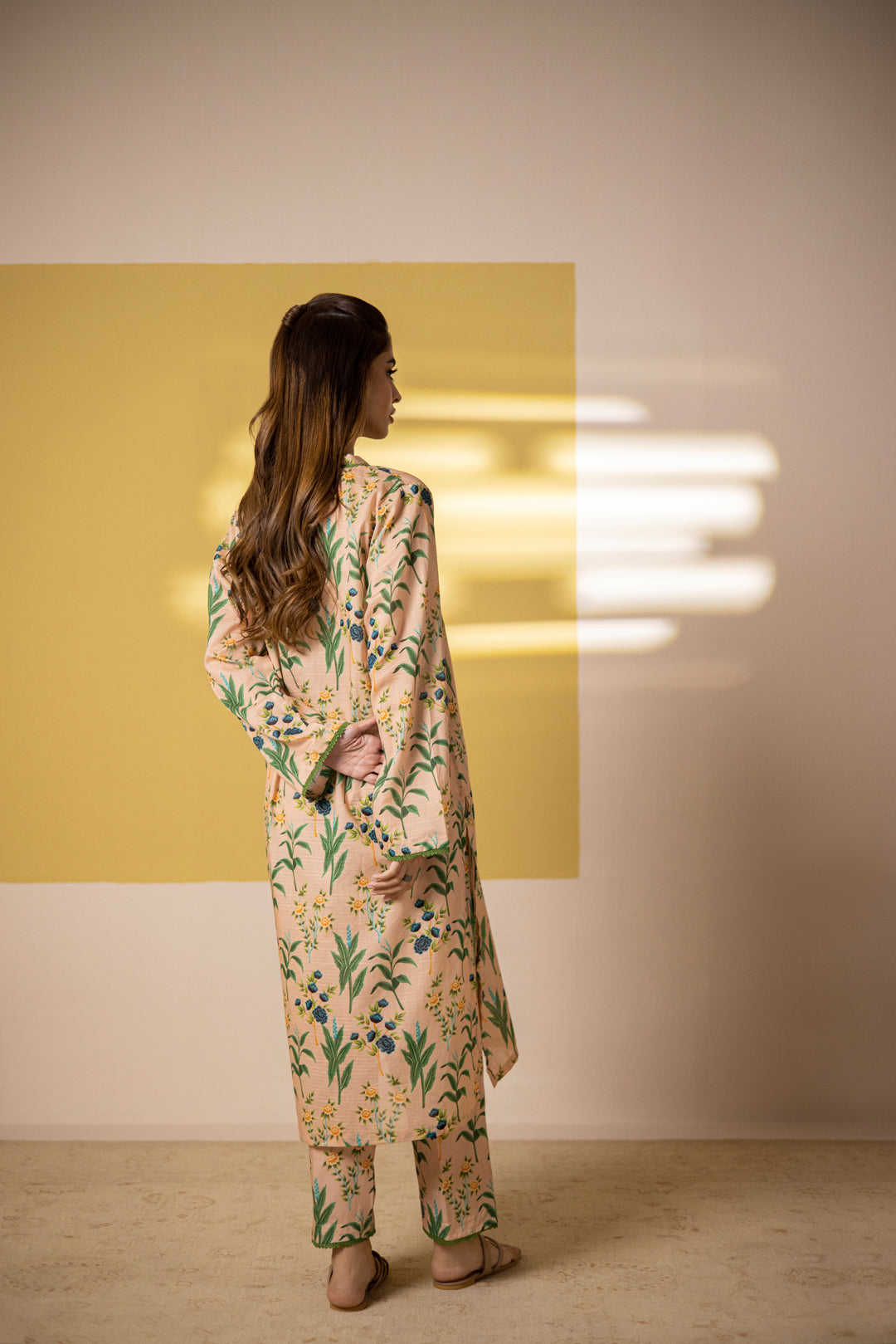 Zellbury | Summer Pret | Kurta Trouser - 1443 -  Zellbury Women Essential Pret - Original Designer Dress - House of Maryam
