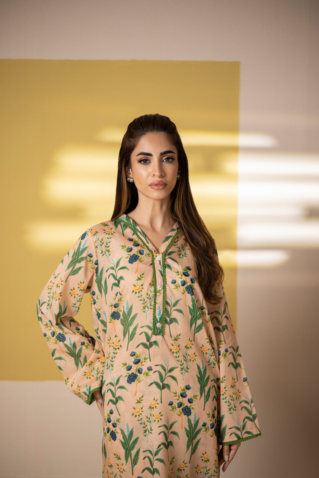 Zellbury | Summer Pret | Kurta Trouser - 1443 -  Zellbury Women Essential Pret - Original Designer Dress - House of Maryam