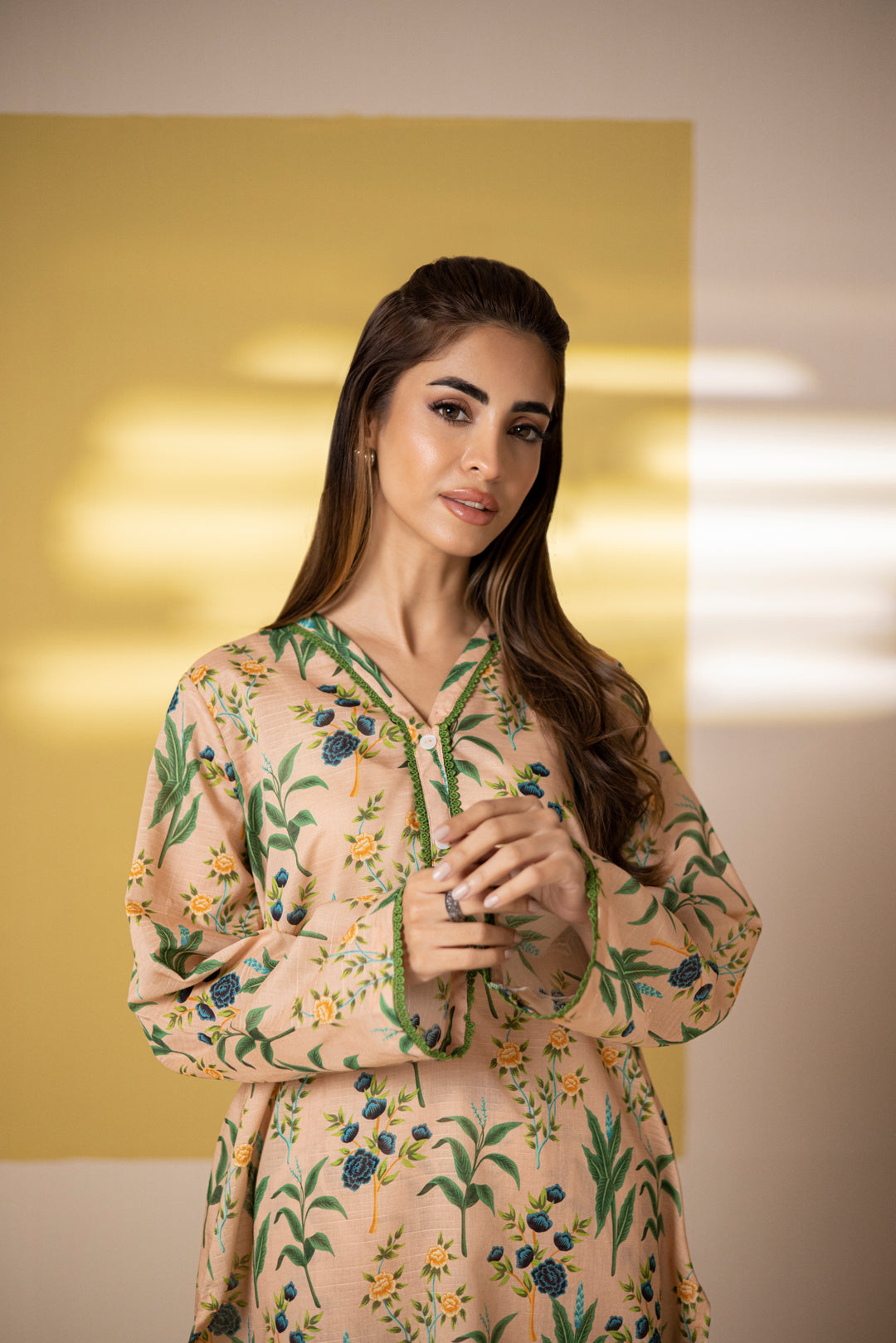 Zellbury | Summer Pret | Kurta Trouser - 1443 -  Zellbury Women Essential Pret - Original Designer Dress - House of Maryam