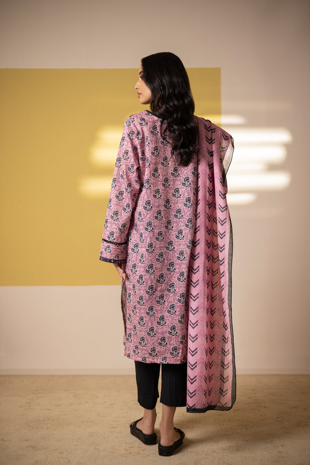 Zellbury | Summer Pret | Kurta Dupatta - 1475 -  Zellbury Women Essential Pret - Original Designer Dress - House of Maryam