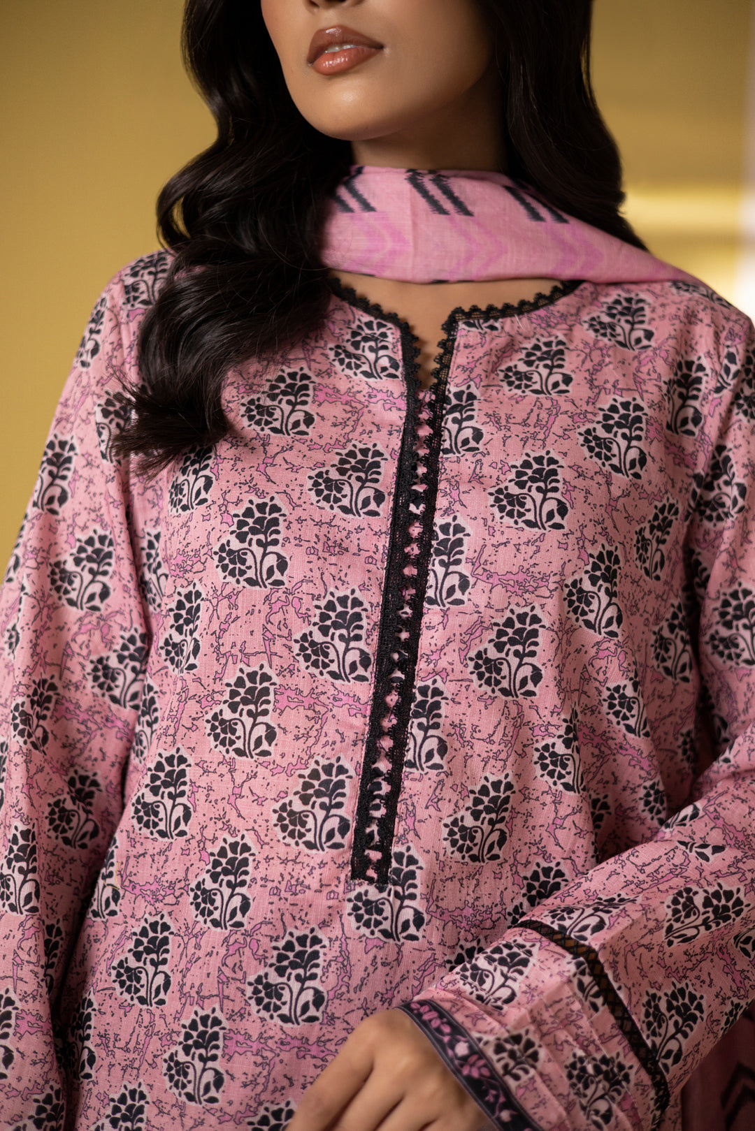 Zellbury | Summer Pret | Kurta Dupatta - 1475 -  Zellbury Women Essential Pret - Original Designer Dress - House of Maryam
