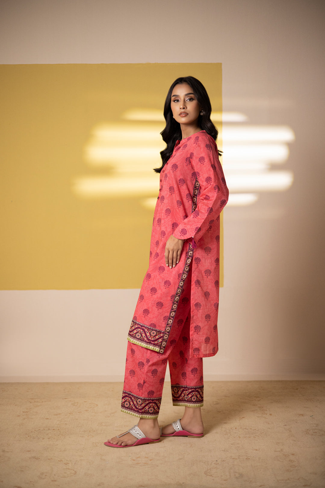 Zellbury | Summer Pret | Kurta Trouser - 1478 -  Zellbury Women Essential Pret - Original Designer Dress - House of Maryam