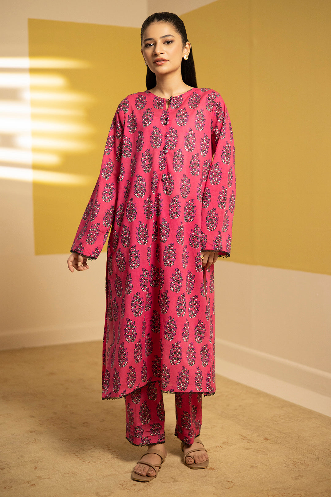 Zellbury | Summer Pret | Kurta Trouser - 1483 -  Zellbury Women Essential Pret - Original Designer Dress - House of Maryam