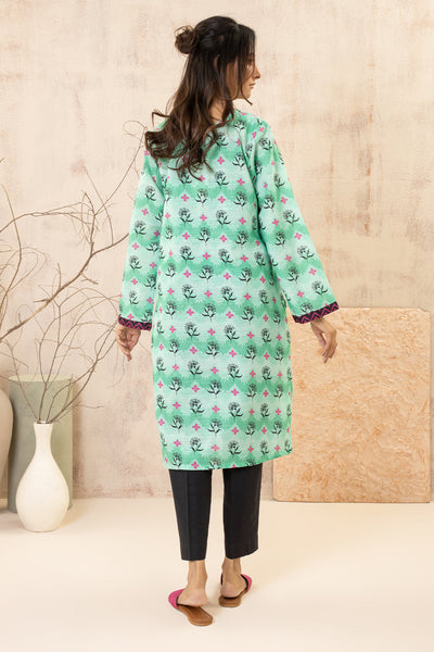 Zellbury | Winter Pret | Kurta - 2903 -  Zellbury Women Essential Pret - Original Designer Dress - House of Maryam