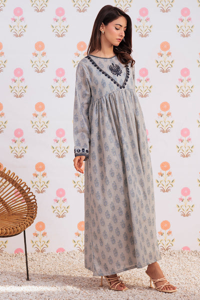 Zellbury | Winter Pret | Embroidered Kurta - 2909 -  Zellbury Women Essential Pret - Original Designer Dress - House of Maryam