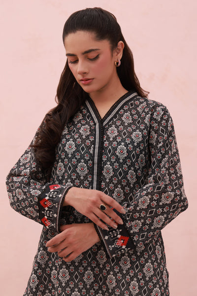 Zellbury | Winter Pret | Kurta - 2910 -  Zellbury Women Essential Pret - Original Designer Dress - House of Maryam