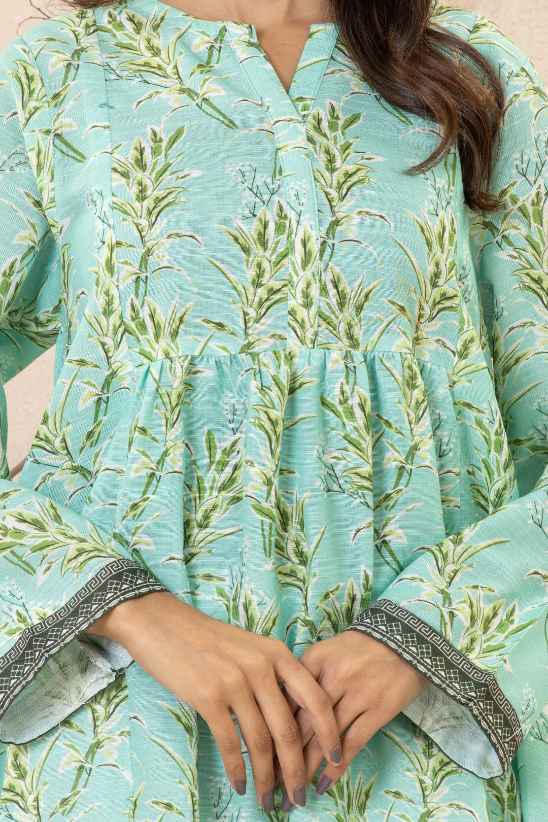 Zellbury | Winter Pret | Kurta - 2911 -  Zellbury Women Essential Pret - Original Designer Dress - House of Maryam