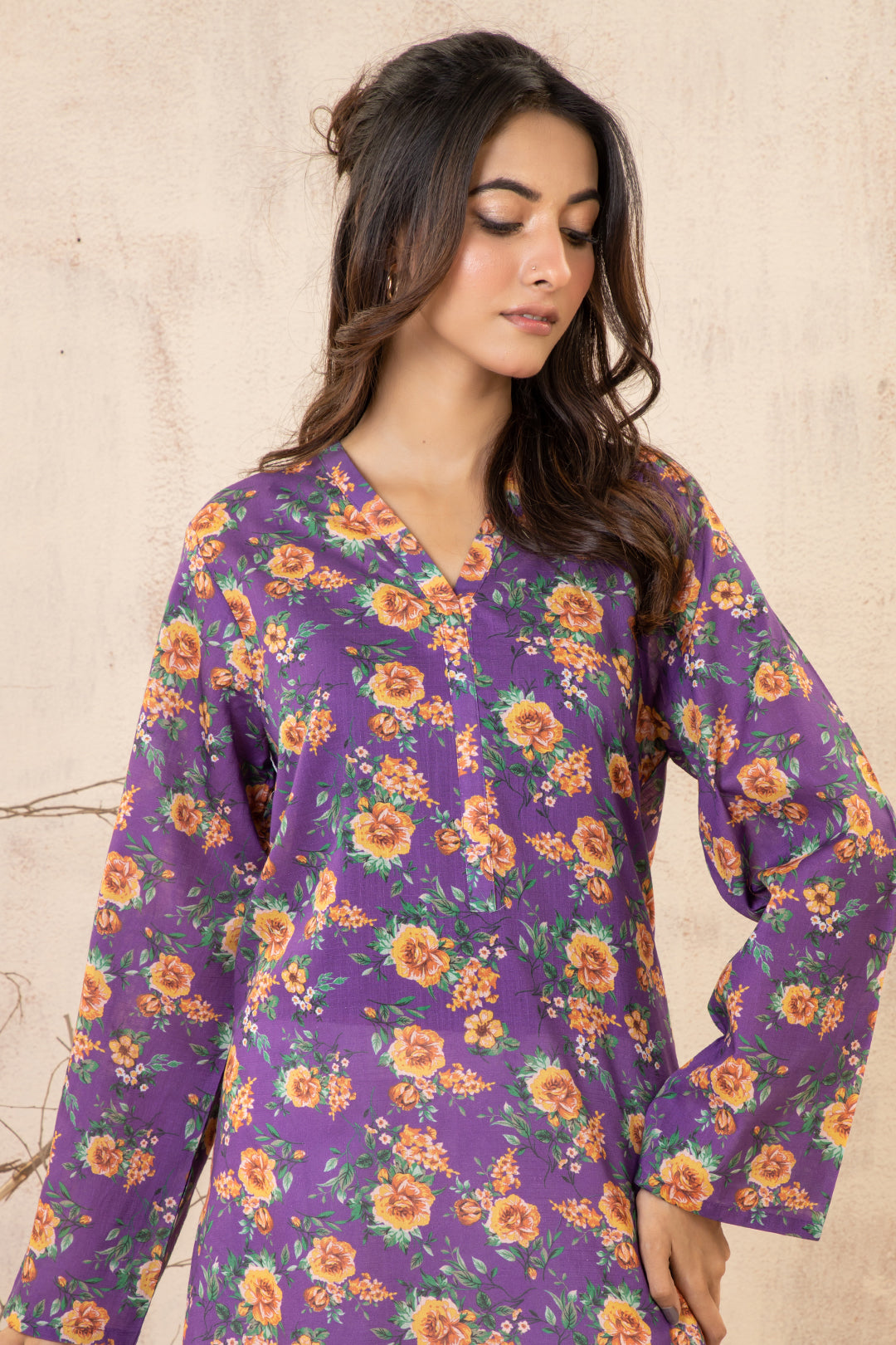 Zellbury | Winter Pret | Kurta - 2912 -  Zellbury Women Essential Pret - Original Designer Dress - House of Maryam