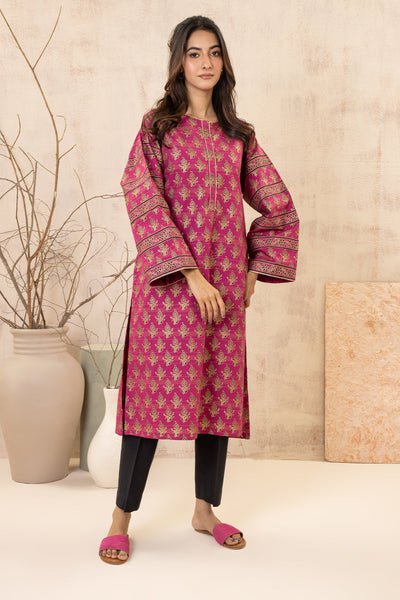 Zellbury | Winter Pret | Kurta - 2913 -  Zellbury Women Essential Pret - Original Designer Dress - House of Maryam