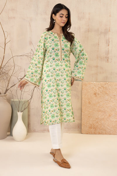 Zellbury | Winter Pret | Kurta - 2959 -  Zellbury Women Essential Pret - Original Designer Dress - House of Maryam