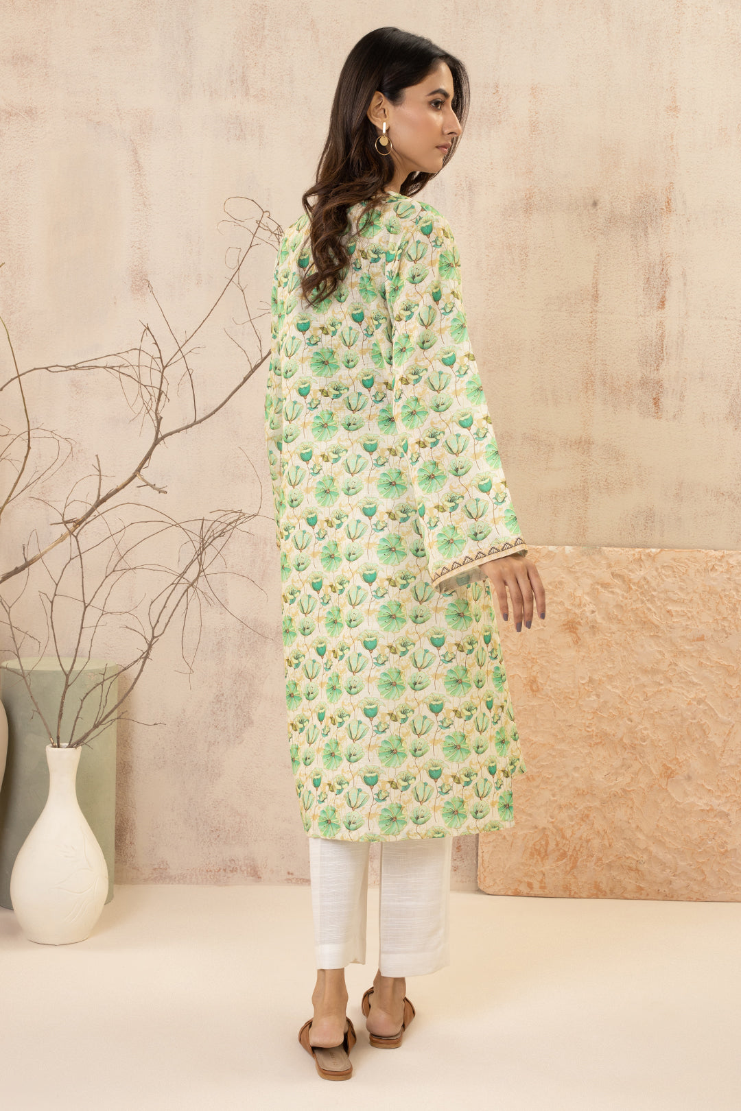 Zellbury | Winter Pret | Kurta - 2959 -  Zellbury Women Essential Pret - Original Designer Dress - House of Maryam