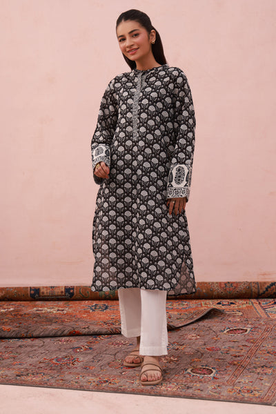 Zellbury | Winter Pret | Kurta - 2960 -  Zellbury Women Essential Pret - Original Designer Dress - House of Maryam