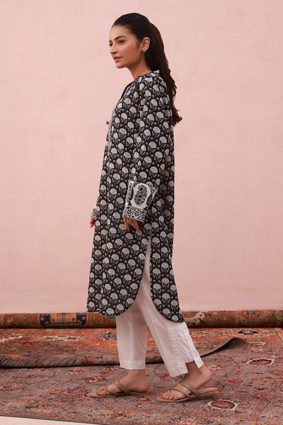 Zellbury | Winter Pret | Kurta - 2960 -  Zellbury Women Essential Pret - Original Designer Dress - House of Maryam