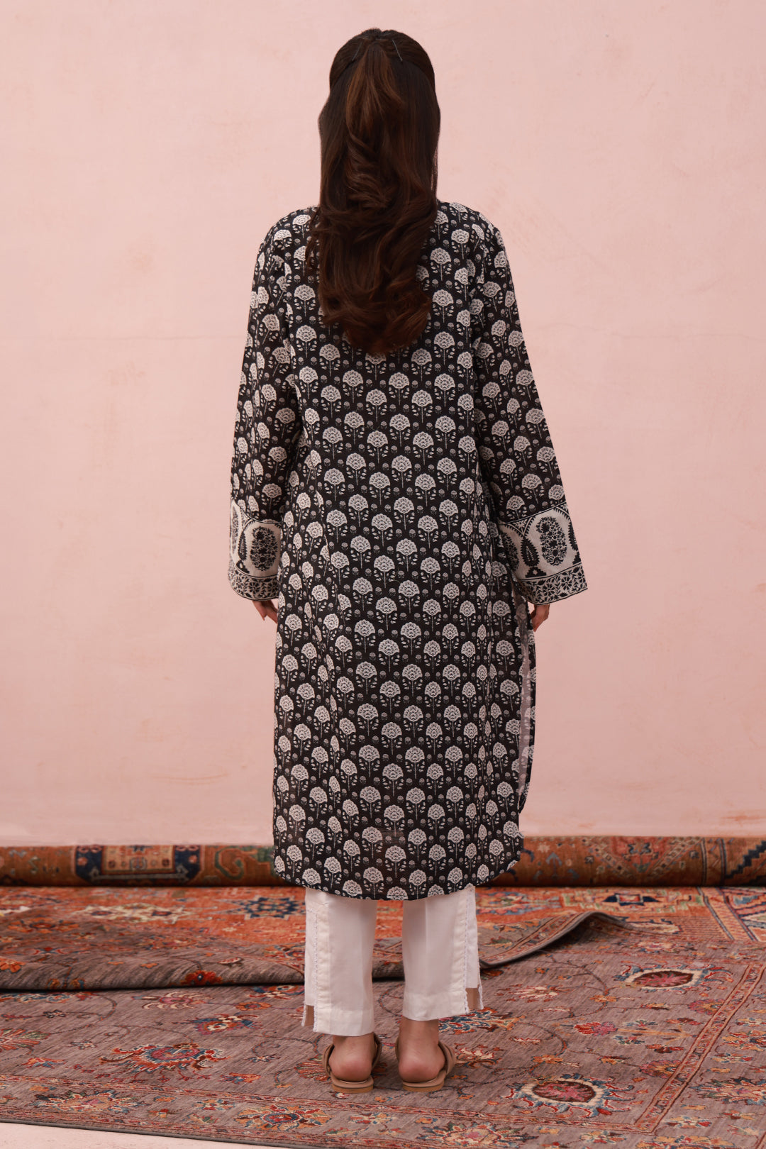 Zellbury | Winter Pret | Kurta - 2960 -  Zellbury Women Essential Pret - Original Designer Dress - House of Maryam