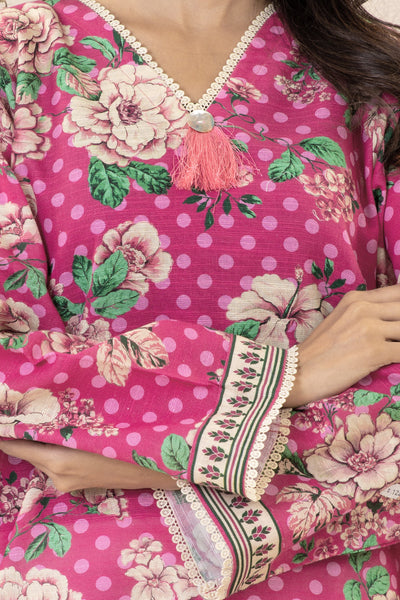 Zellbury | Winter Pret | Kurta - 2964 -  Zellbury Women Essential Pret - Original Designer Dress - House of Maryam