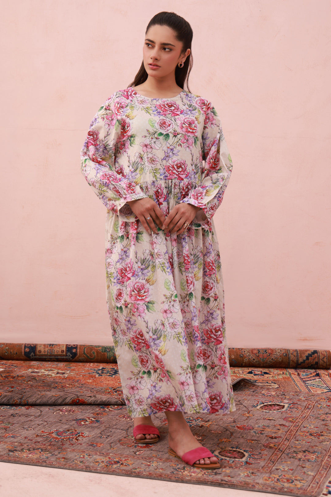 Zellbury | Winter Pret | Tunics - 2976 -  Zellbury Women Essential Pret - Original Designer Dress - House of Maryam
