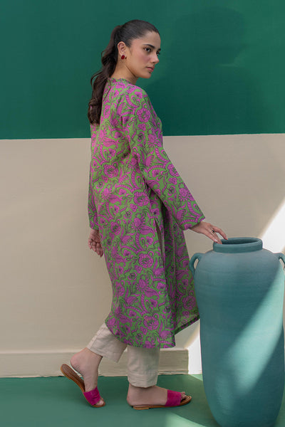 Zellbury | Winter Pret | Kurta - 3019 -  Zellbury Women Essential Pret - Original Designer Dress - House of Maryam