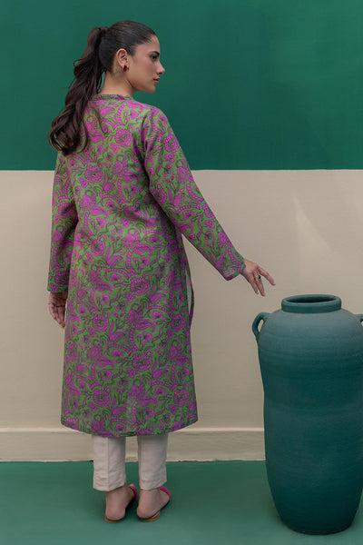 Zellbury | Winter Pret | Kurta - 3019 -  Zellbury Women Essential Pret - Original Designer Dress - House of Maryam