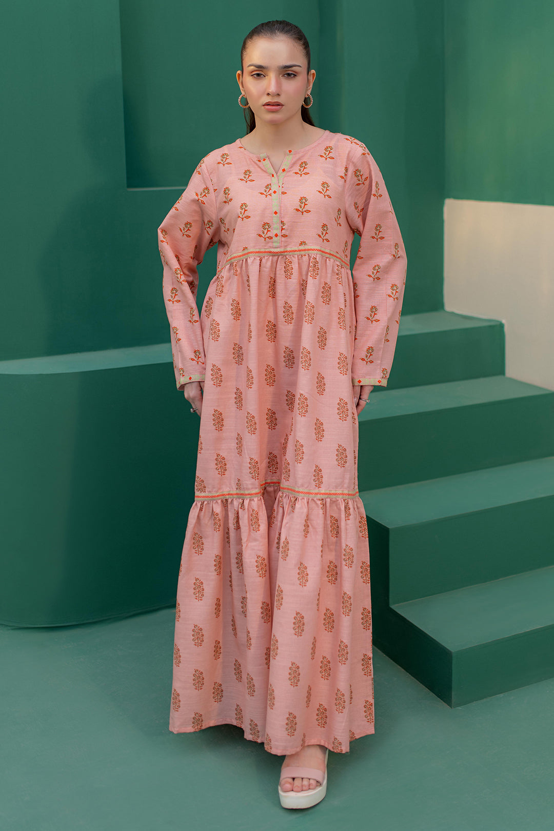 Zellbury | Winter Pret | Tunics - 3023 -  Zellbury Women Essential Pret - Original Designer Dress - House of Maryam