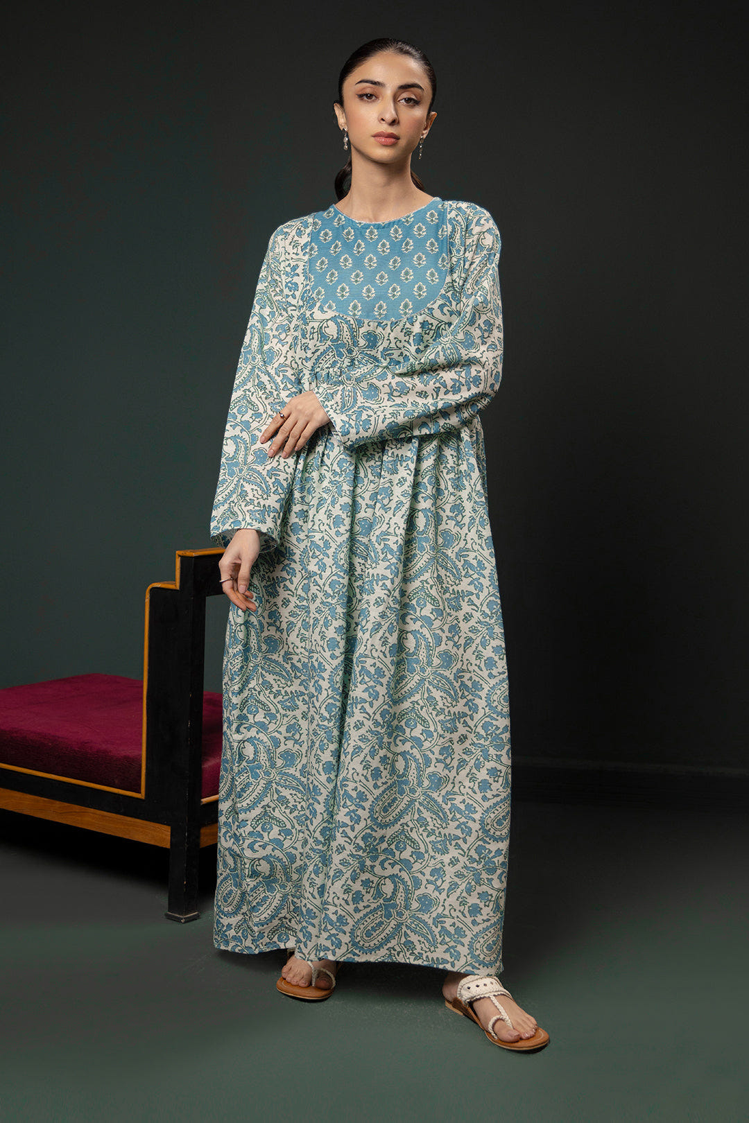 Zellbury | Winter Pret | Tunics - 3029 -  Zellbury Women Essential Pret - Original Designer Dress - House of Maryam