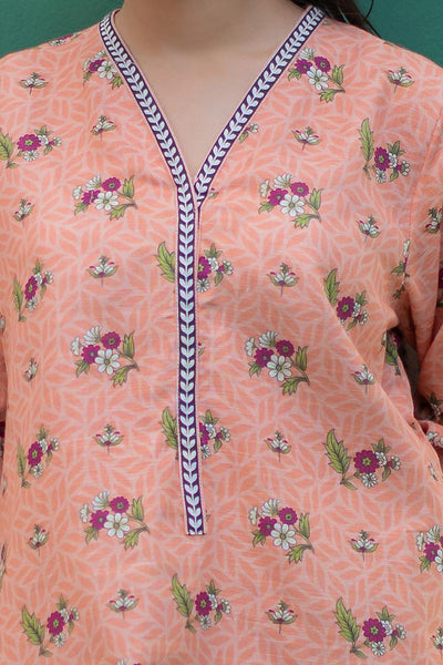 Zellbury | Winter Pret | Kurta - 3046 -  Zellbury Women Essential Pret - Original Designer Dress - House of Maryam