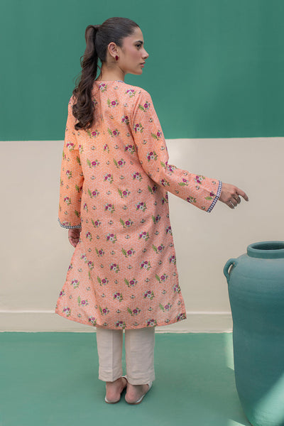 Zellbury | Winter Pret | Kurta - 3046 -  Zellbury Women Essential Pret - Original Designer Dress - House of Maryam