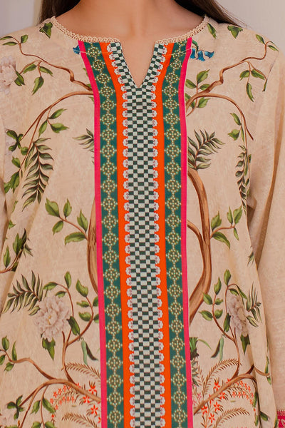 Zellbury | Winter Pret | Embroidered Kurta - 3052 -  Zellbury Women Essential Pret - Original Designer Dress - House of Maryam