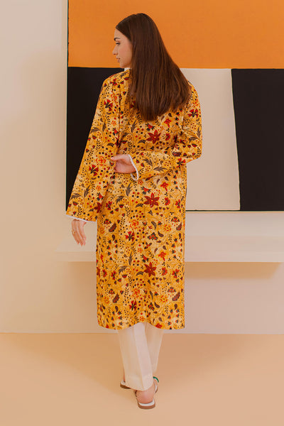 Zellbury | Winter Pret | Kurta - 3079 -  Zellbury Women Essential Pret - Original Designer Dress - House of Maryam