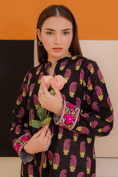 Zellbury | Winter Pret | Kurta - 3124 -  Zellbury Women Essential Pret - Original Designer Dress - House of Maryam