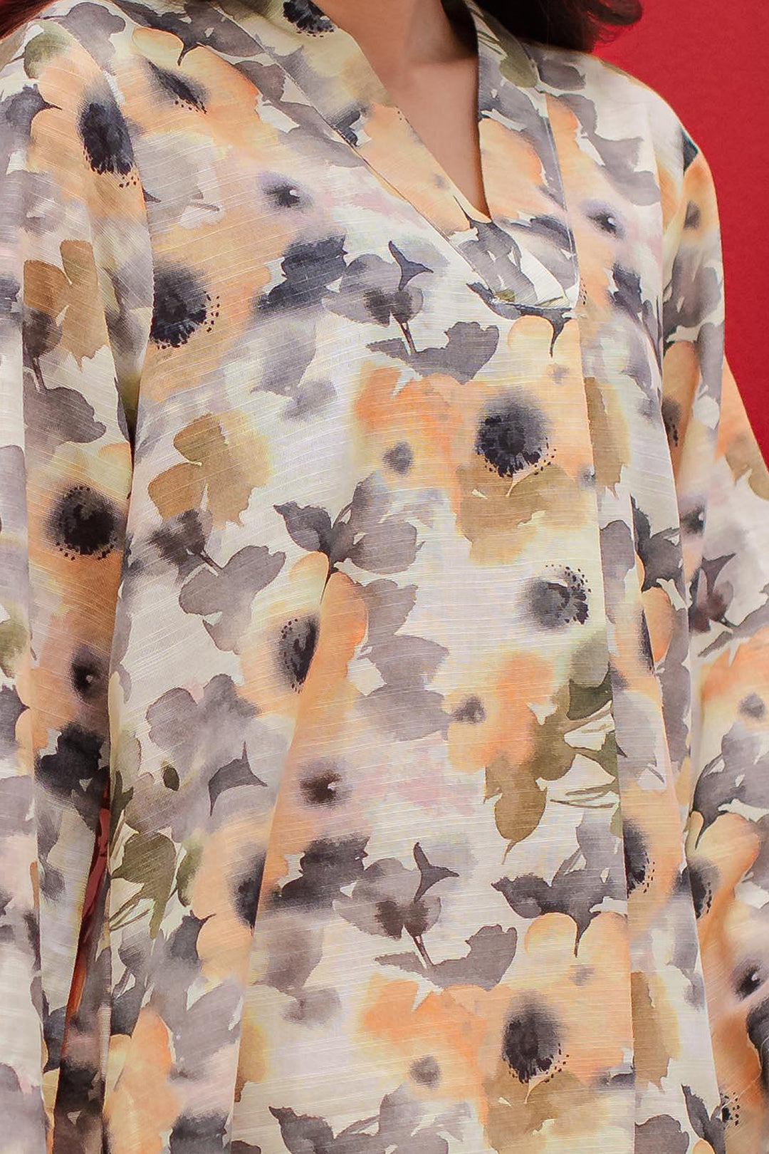 Zellbury | Winter Pret | Kurta - 3159 -  Zellbury Women Essential Pret - Original Designer Dress - House of Maryam
