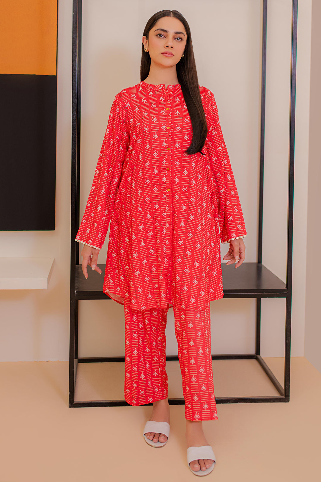 Zellbury | Winter Pret | Kurta Trouser - 2931 -  Zellbury Women Essential Pret -  House of Maryam